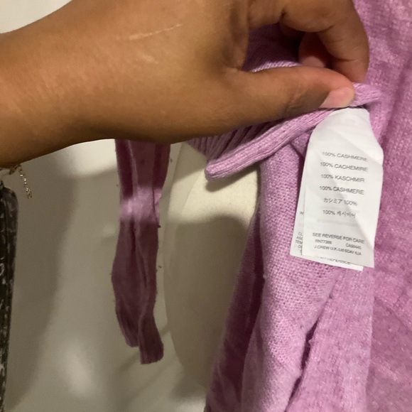 J. Crew Lilac Women's Cashmere Sweater - Picture 5 of 5